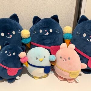 Japanese plush bundle set